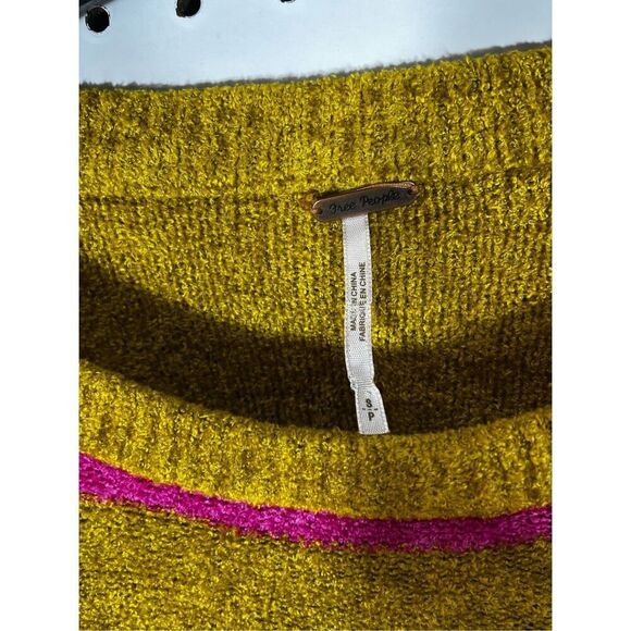 Free People all about you striped pullover sweater size S - Picture 5 of 5